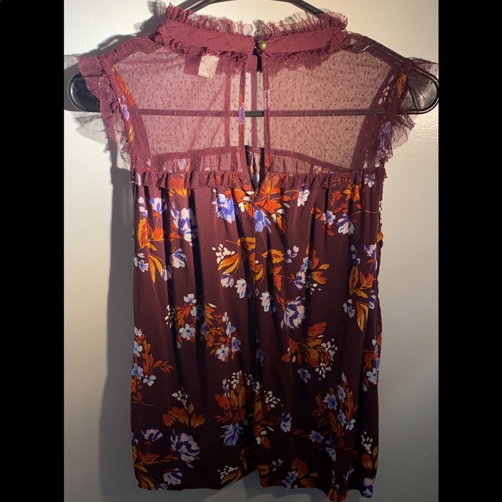 Flowy sheer shirt!